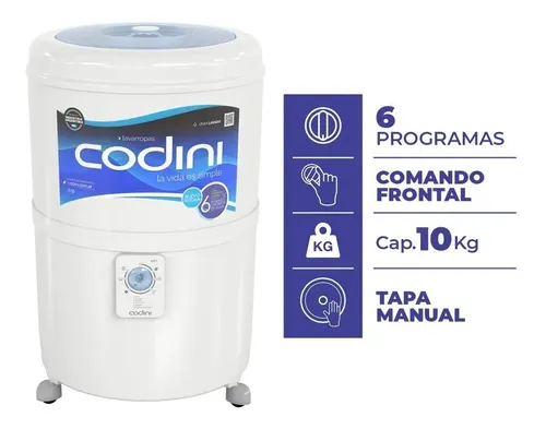 LAVARROPA CODINI LUJO 4052 10kg - Image 2