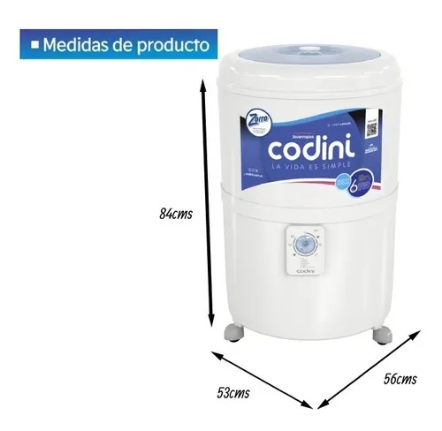 LAVARROPA CODINI LUJO 4052 10kg - Image 3