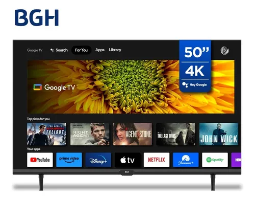 SMART  TV BGH 50 pulgadas modelo B5024US6G