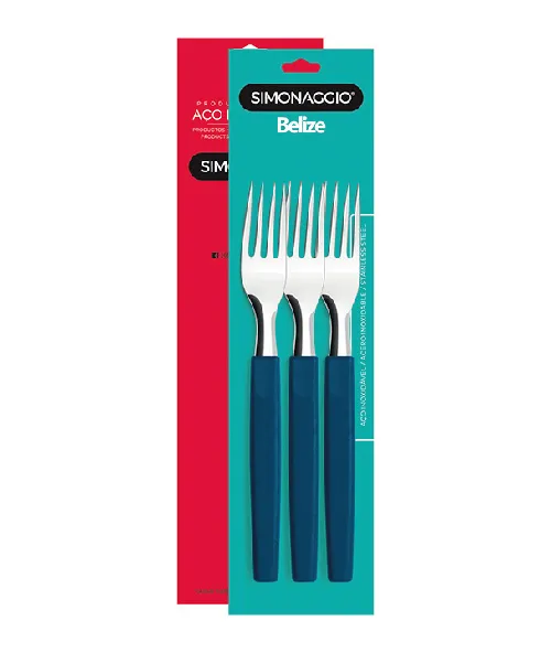 TENEDOR SIMONAGGIO X3 AZUL